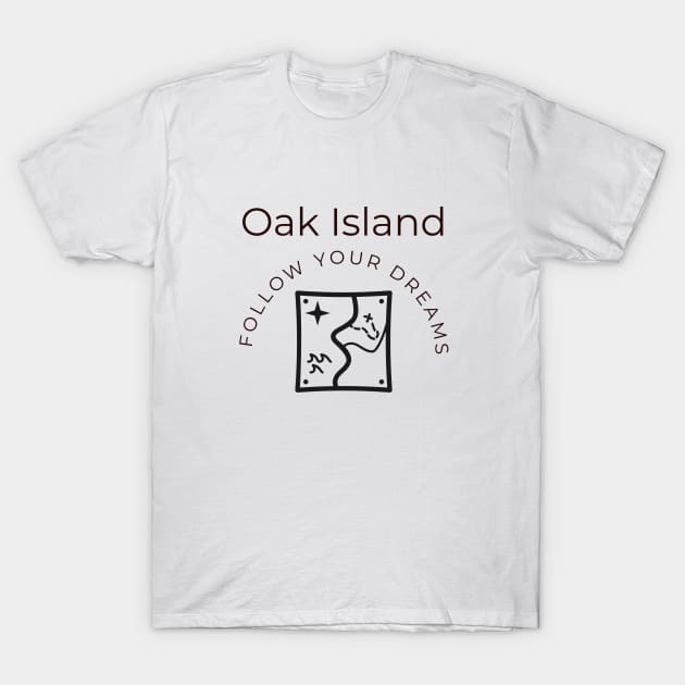 The Oak Island Treasure Hunt T-Shirt by OakIslandMystery